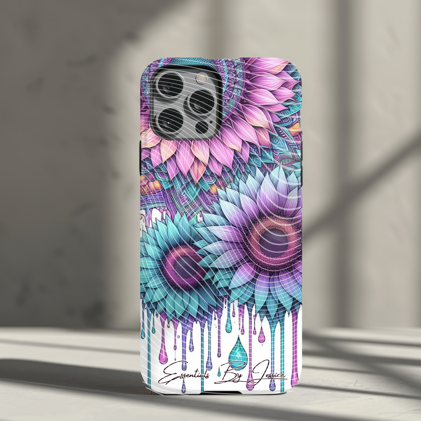 Floral Drip Phone Case