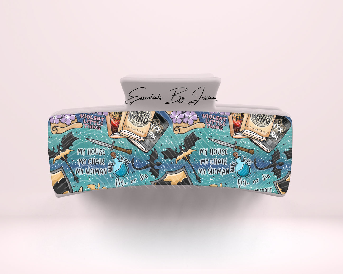 Bookish Hairclip