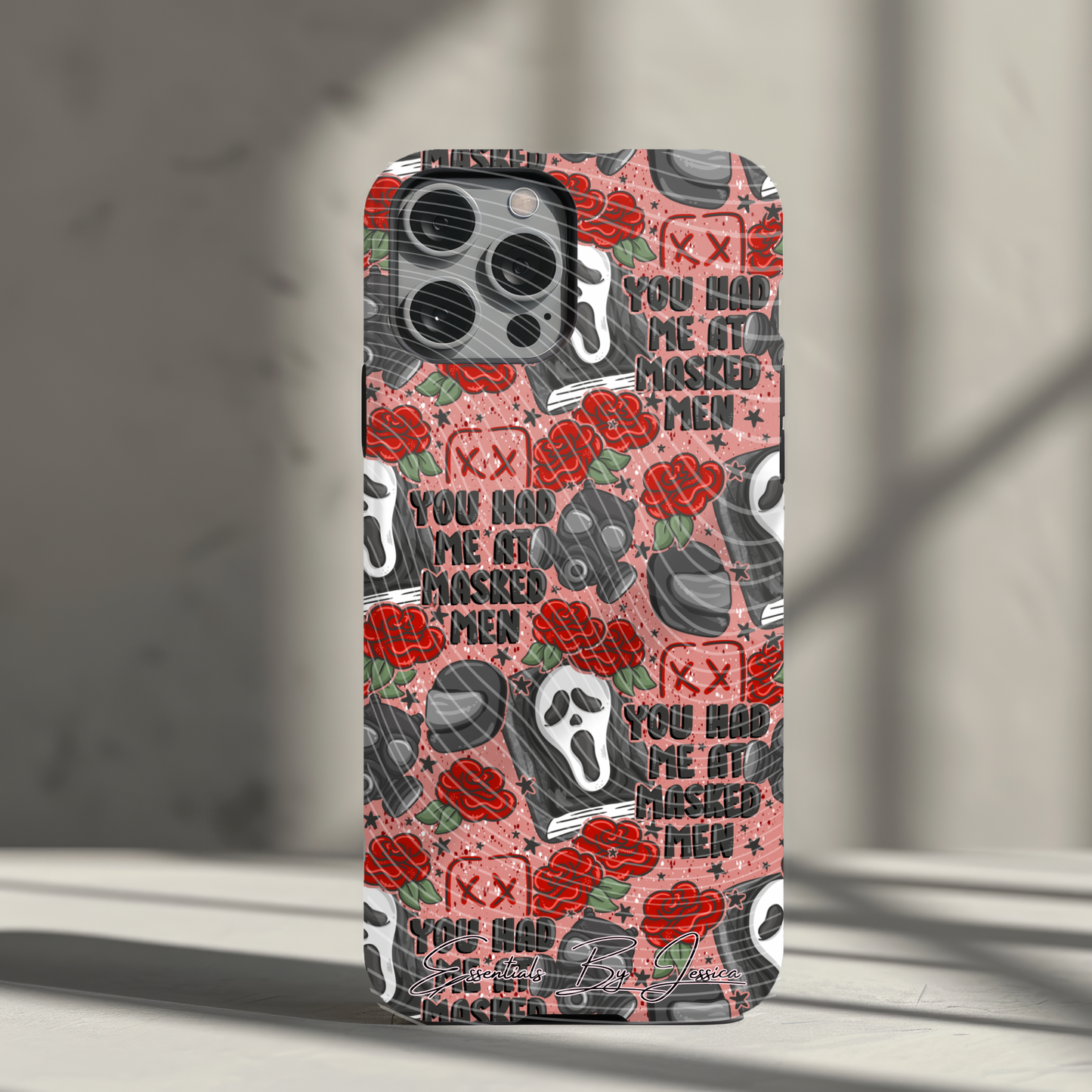 Masked Men Phone Case