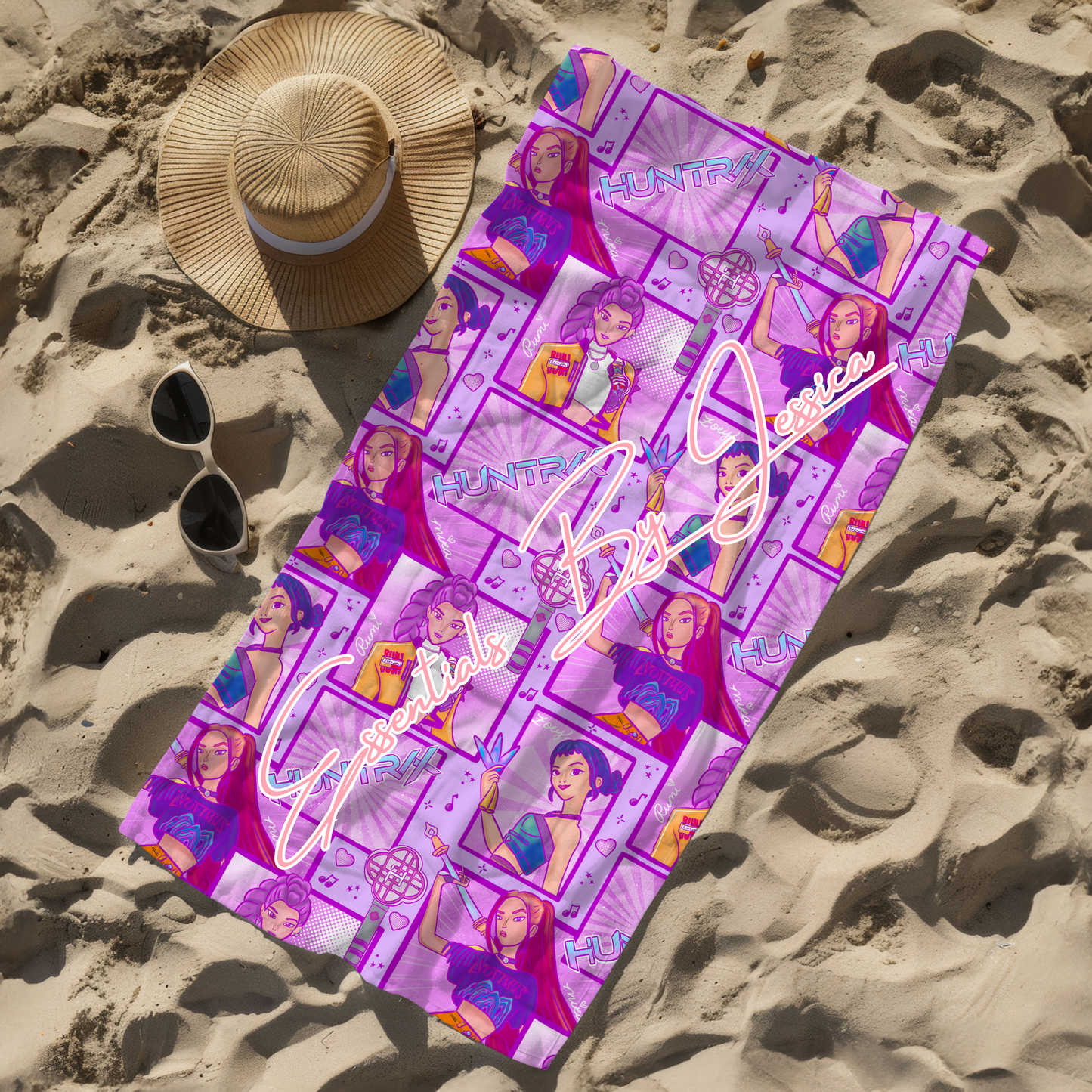 Huntrix Beach Towel (PRE-ORDER)
