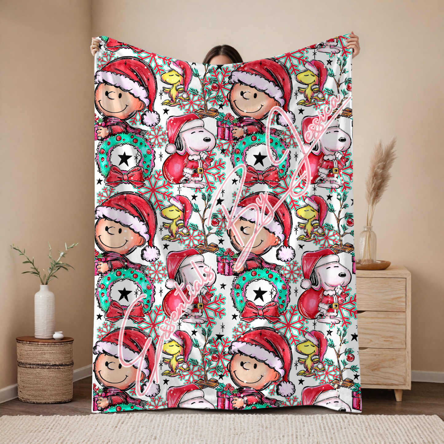 CB Xmas Plush Blanket (PRE-ORDER)