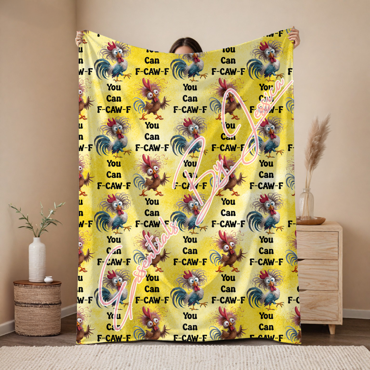 F-CAW-F Plush Blanket (PRE-ORDER)