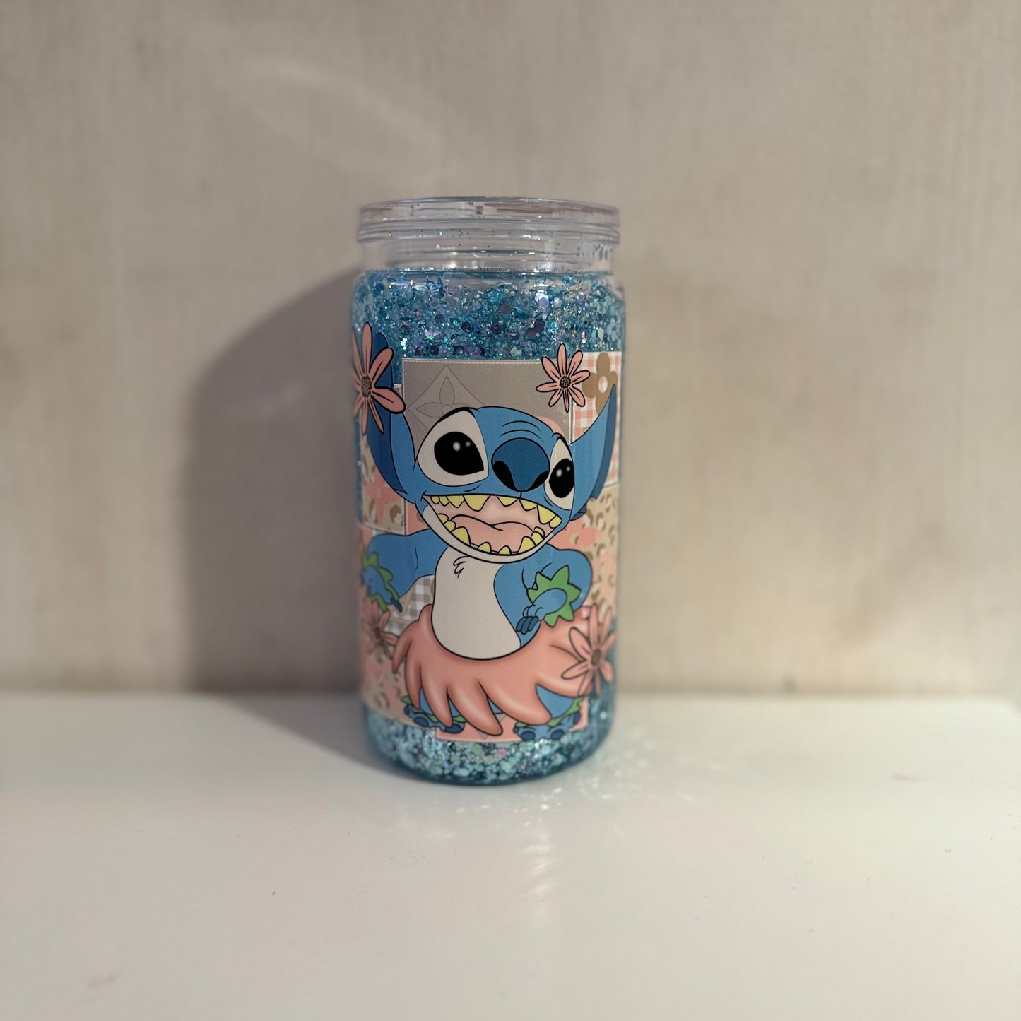 Blue Alien - Acrylic Snowglobe