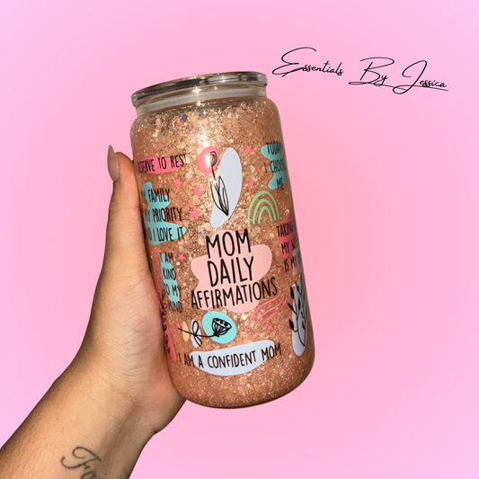 Mom Affirmations Snowglobe