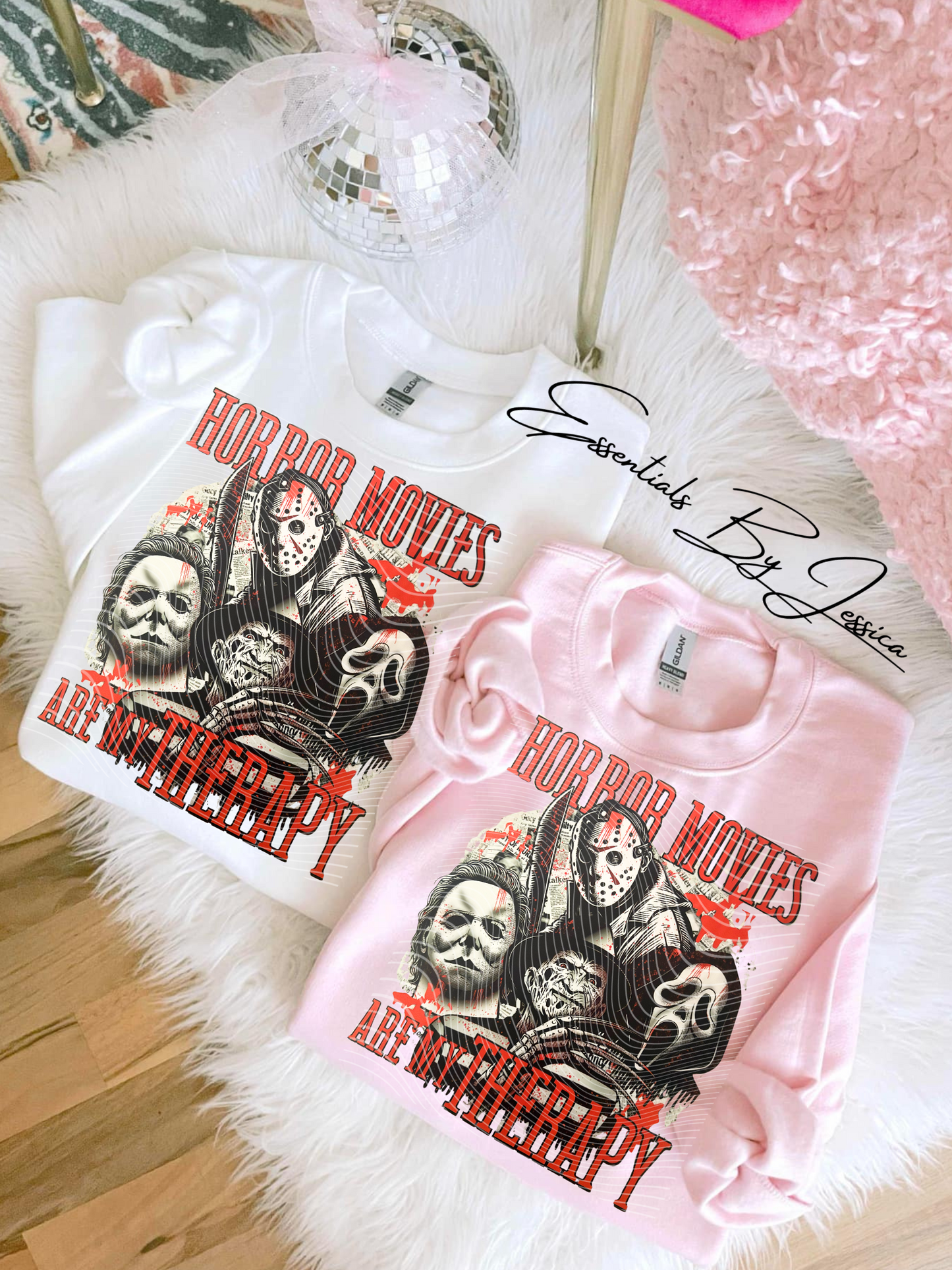 Horror Movies Is My Therapy - Purchase With Clothing Only