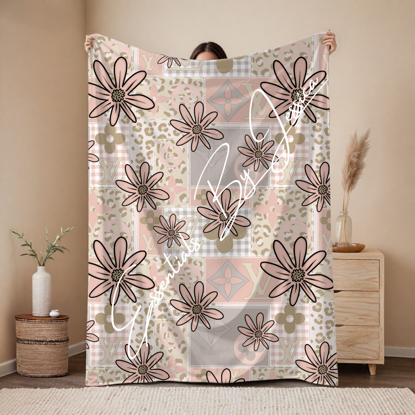 LV Plush Blanket (60” X 80”)