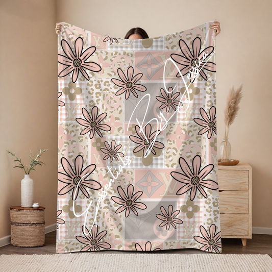LV Plush Blanket (60” X 80”)