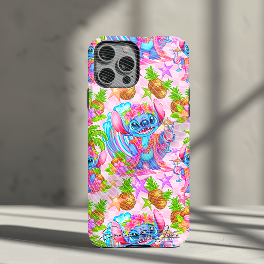 Blue Alien Phone Case