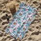 Xmas Blue Alien Beach Towel (PRE-ORDER)