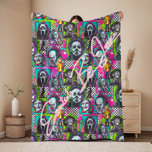 Horror Squad Plush Blanket (PRE-ORDER)