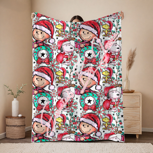 CB Xmas Plush Blanket (PRE-ORDER)